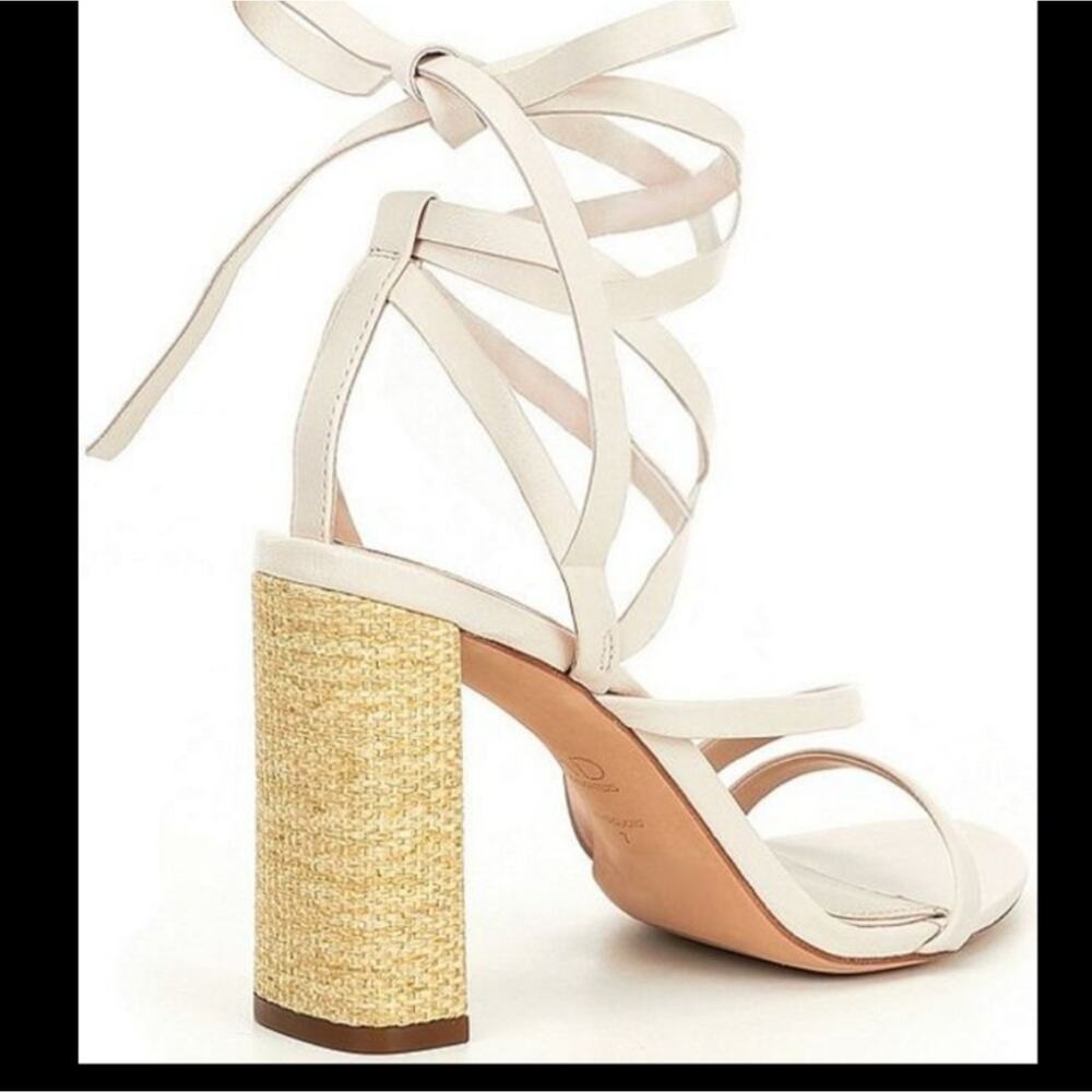 AD Daughters Avienna Leather Lace Up Sandals
